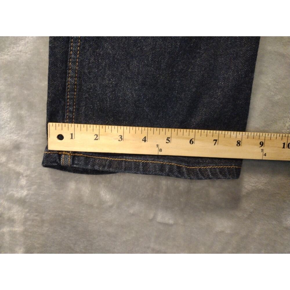 Vtg Old Navy Jeans Womens 8 Ankle Dark Wash High Waist Retro Y2K Casual American - Picture 12 of 12